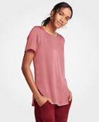 Ann Taylor Shimmer Stitched Top