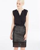 Ann Taylor Diamond Lace Skirt