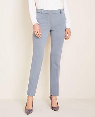 Ann Taylor The Ankle Pant In Twill Ponte