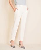 Ann Taylor The Ankle Pant In White