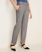 Ann Taylor The Straight Pant In Birdseye - Curvy Fit