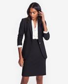 Ann Taylor The Long 1-button Blazer In Bi-stretch