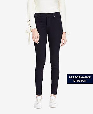 Ann Taylor All Day Denim Jeggings In Deep Tide Wash