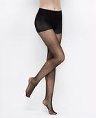 Ann Taylor Sheer Dot Tights