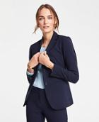 Ann Taylor The Long 2-button Blazer In Seasonless Stretch