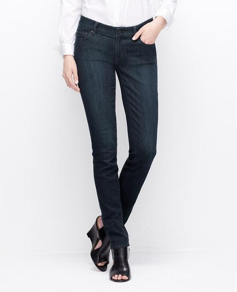 Ann Taylor Modern Skinny Jeans, Commodore Wash - Size 0