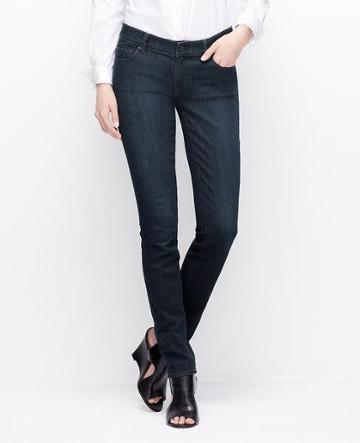 Ann Taylor Modern Skinny Jeans, Commodore Wash - Size 0