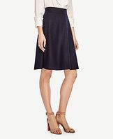Ann Taylor Wool Blend Circle Skirt