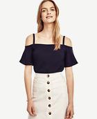 Ann Taylor Strappy Off The Shoulder Top
