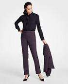Ann Taylor The Ankle Pant In Birdseye - Curvy Fit