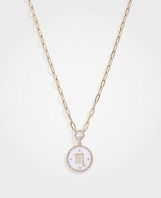 Ann Taylor Scorpio Zodiac Necklace