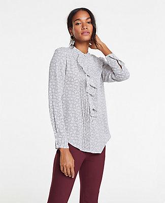 Ann Taylor Ring Toss Icon Blouse