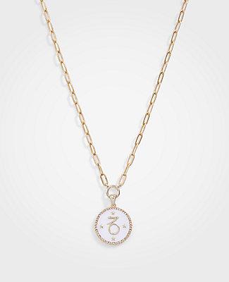 Ann Taylor Capricorn Zodiac Necklace