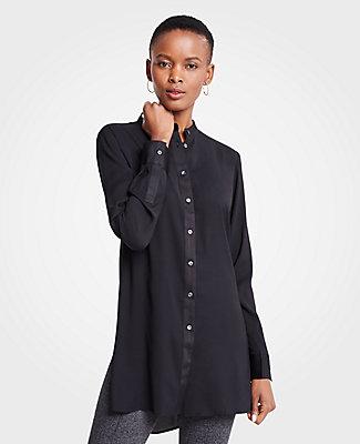 Ann Taylor Matte Shine Tunic