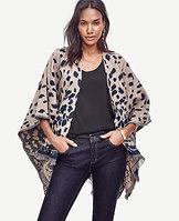Ann Taylor Spotted Cape