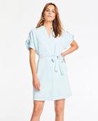 Ann Taylor Popover Belted Shirtdress