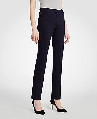 Ann Taylor The Ankle Pant In Cotton Sateen