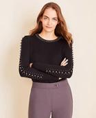 Ann Taylor Pearlized Sweater