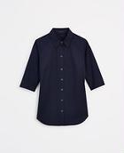 Ann Taylor Short Sleeve Perfect Shirt