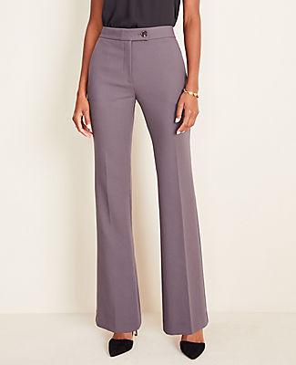 Ann Taylor The Madison High Waist Trouser In Twill - Curvy Fit