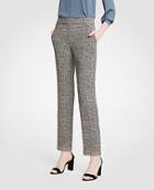 Ann Taylor The Ankle Pant In Crosshatch