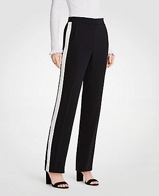 Ann Taylor Side Stripe Track Pants