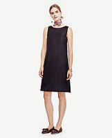 Ann Taylor Cotton Silk Shift Dress