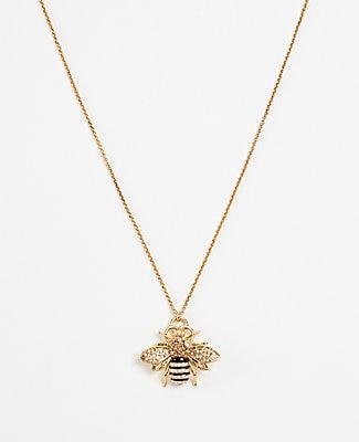 Ann Taylor Bee Pendant Necklace