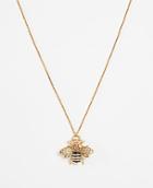 Ann Taylor Bee Pendant Necklace
