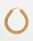 Ann Taylor Metal Chain Necklace