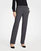 Ann Taylor The Straight Leg Pant In Tropical Wool