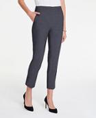 Ann Taylor The Side Zip Ankle Pant In Bi-stretch