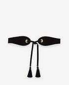Ann Taylor Obi Tassel Tie Belt