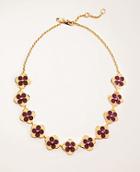 Ann Taylor Resin Flower Necklace