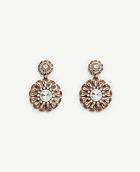 Ann Taylor Floral Drop Earrings