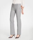 Ann Taylor The Straight Pant In Flannel