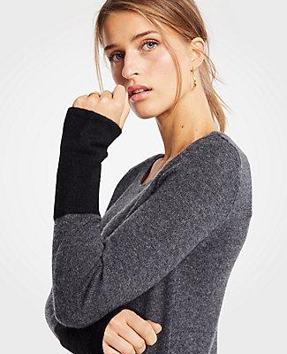Ann Taylor Colorblock Sweater