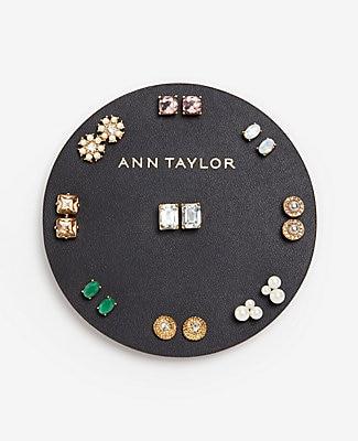 Ann Taylor Sparkle Stud Earring Set