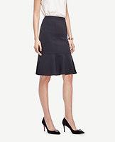 Ann Taylor Fluted Midi Skirt
