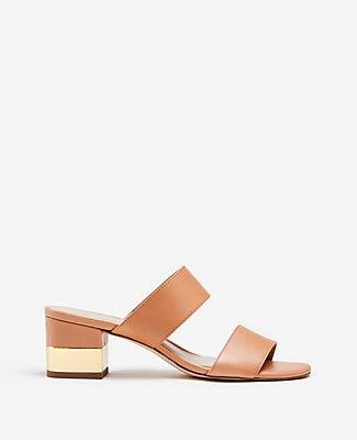Ann Taylor Liv Block Heel Sandals