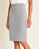 Ann Taylor The Pencil Skirt In Houndstooth