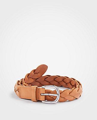 Ann Taylor Braided Leather Belt