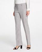 Ann Taylor The Straight Leg Pant In Herringbone