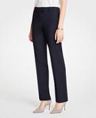 Ann Taylor The Straight Leg Pant In Tropical Wool - Classic Fit