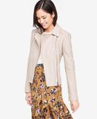 Ann Taylor Leather Moto Jacket
