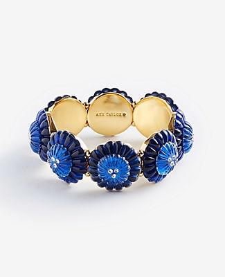 Ann Taylor Tiled Stretch Bracelet