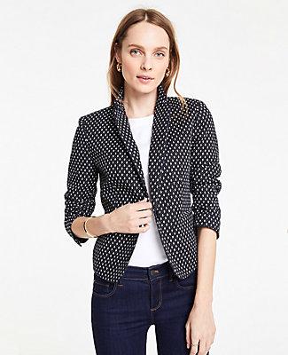 Ann Taylor The Newbury Blazer In Ikat