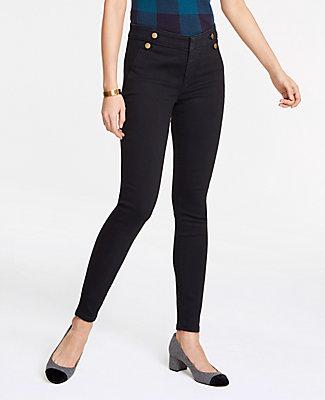 Ann Taylor Sailor Performance Stretch Skinny Jeans
