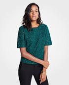 Ann Taylor Embroidered Lace Top
