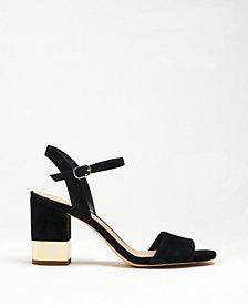 Ann Taylor Joann Suede Heeled Sandals